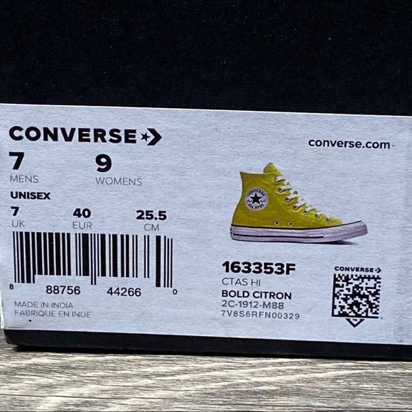 NEW Converse Chuck Taylor All Star High Tops - Picture 8 of 10
